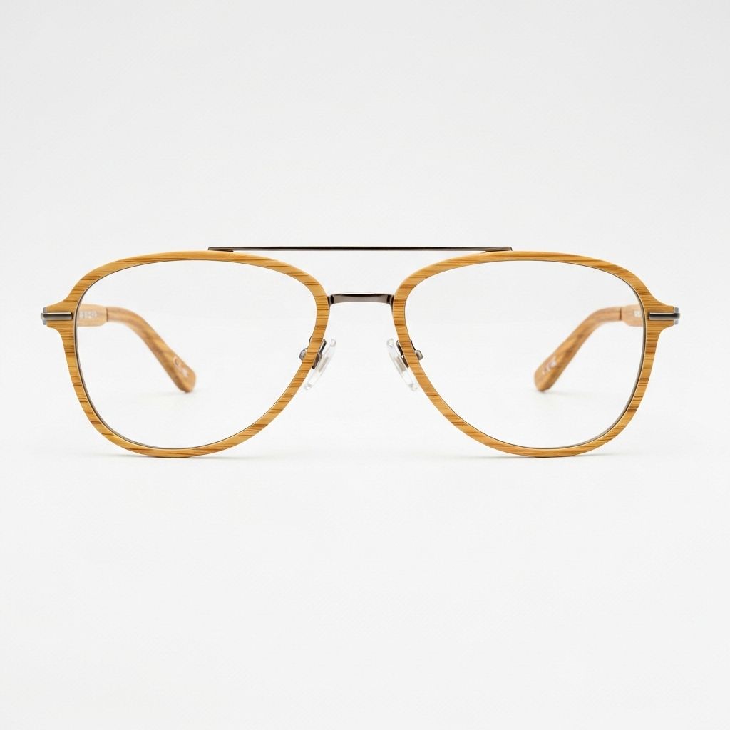 SKU 56196 Zebrawood Glasses